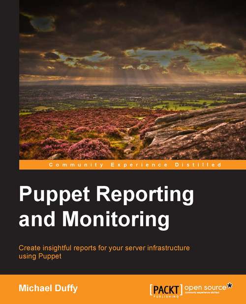 Book cover of Puppet Reporting and Monitoring
