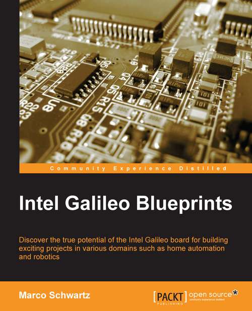 Book cover of Intel Galileo Blueprints