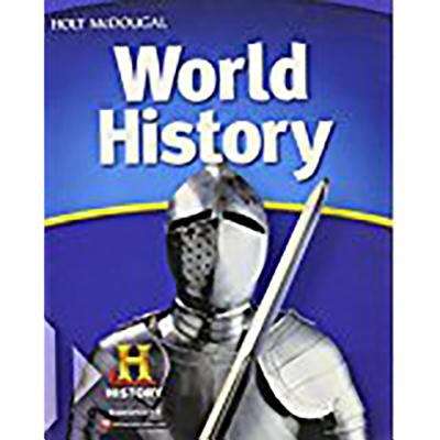 Book cover of Holt McDougal Middle School World History