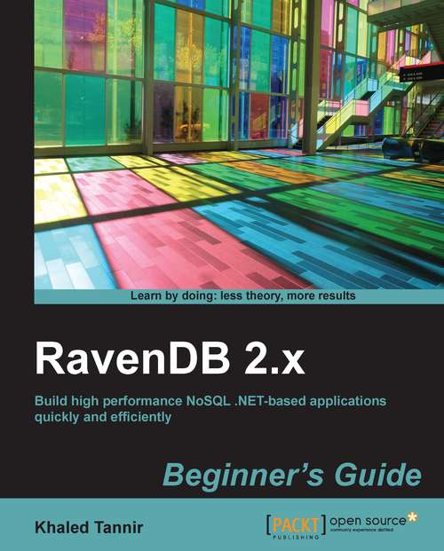 Book cover of RavenDB 2.x  beginner's guide