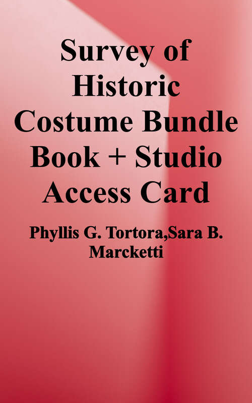 Book cover of Survey of Historic Costume (Seventh Edition)