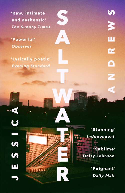 Book cover of Saltwater: Winner of the Portico Prize