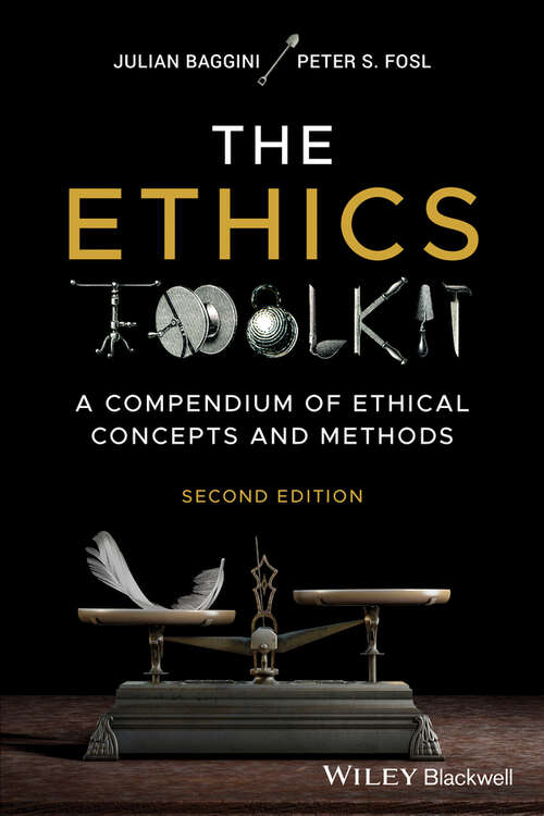 Book cover of The Ethics Toolkit: A Compendium of Ethical Concepts and Methods