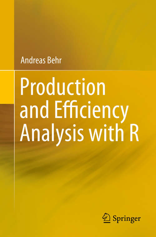 Book cover of Production and Efficiency Analysis with R