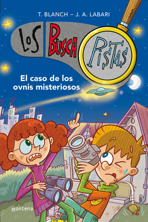 Book cover of El caso de los ovnis misteriosos (Serie Los BuscaPistas: Volumen 14)
