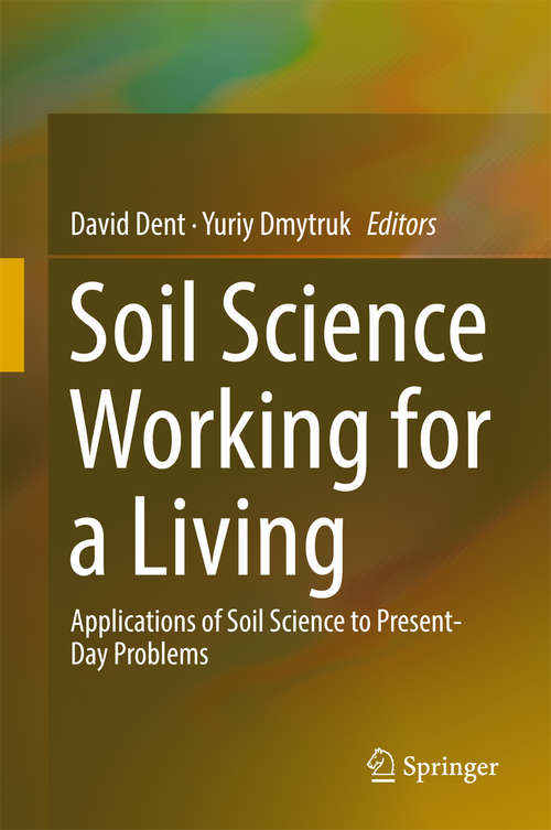 Book cover of Soil Science Working for a Living