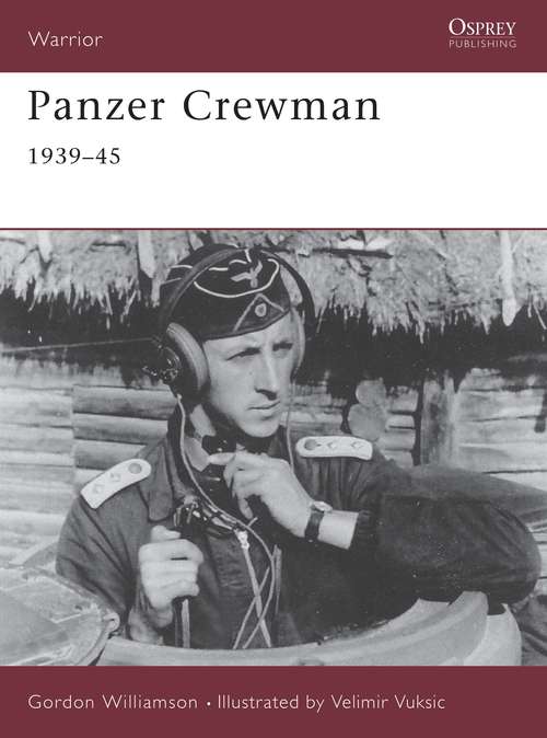 Book cover of Panzer Crewman 1939-45