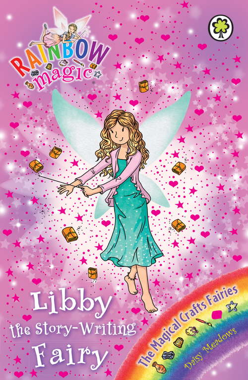 Book cover of Rainbow Magic: Libby the Story-Writing Fairy