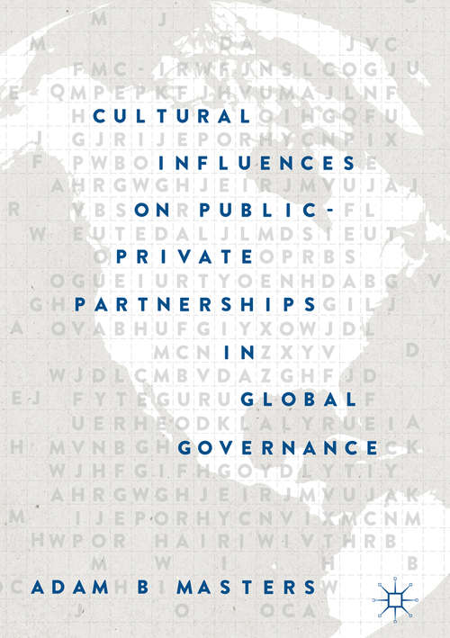 Book cover of Cultural Influences on Public-Private Partnerships in Global Governance