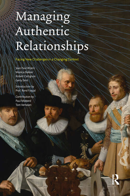 Book cover of Managing Authentic Relationships: Facing New Challenges in a Changing Context (1)