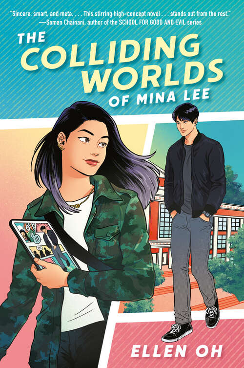 Book cover of The Colliding Worlds of Mina Lee