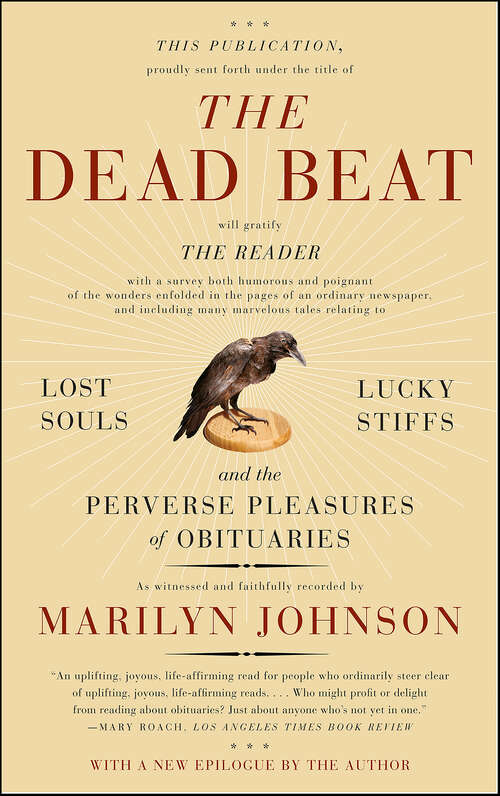 Book cover of The Dead Beat