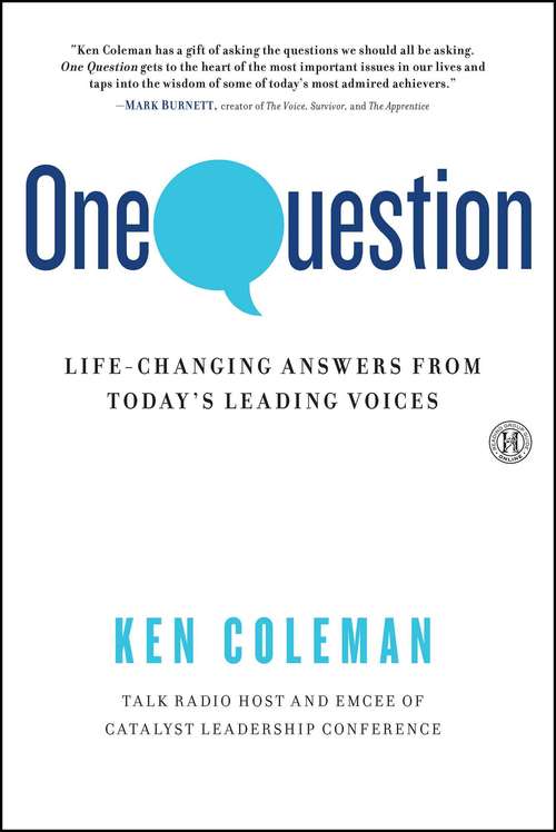 Book cover of One Question