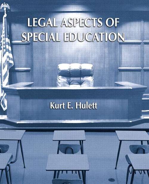 Book cover of Legal Aspects Of Special Education