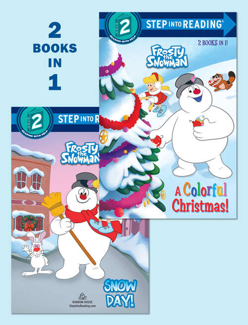 Book cover of A Colorful Christmas!/Snow Day! (Step into Reading)