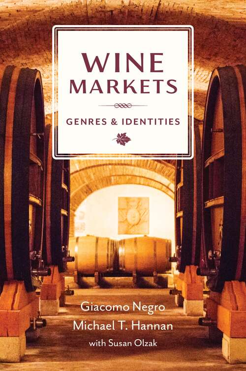 Book cover of Wine Markets: Genres and Identities