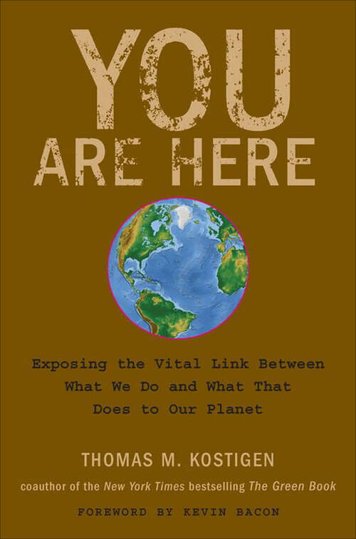 Book cover of You Are Here: Exposing the Vital Link Between What We Do and What That Does to Our Planet