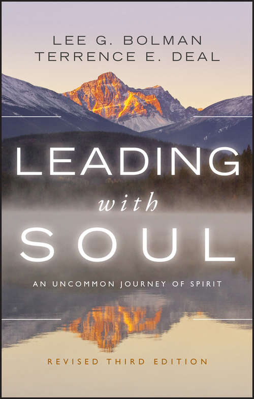 Book cover of Leading with Soul