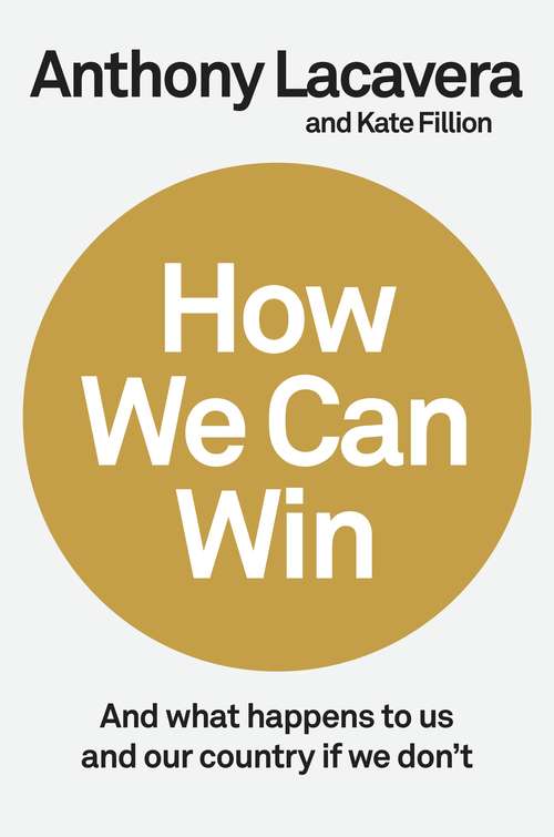 Book cover of How We Can Win: And What Happens to Us and Our Country If We Don't