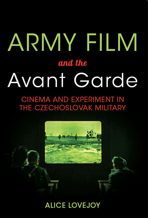Book cover of Army Film and the Avant Garde