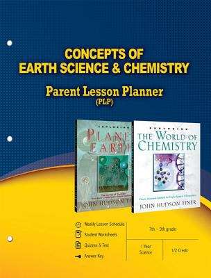 Book cover of Concepts of Earth Science & Chemistry Parent Lesson Plan