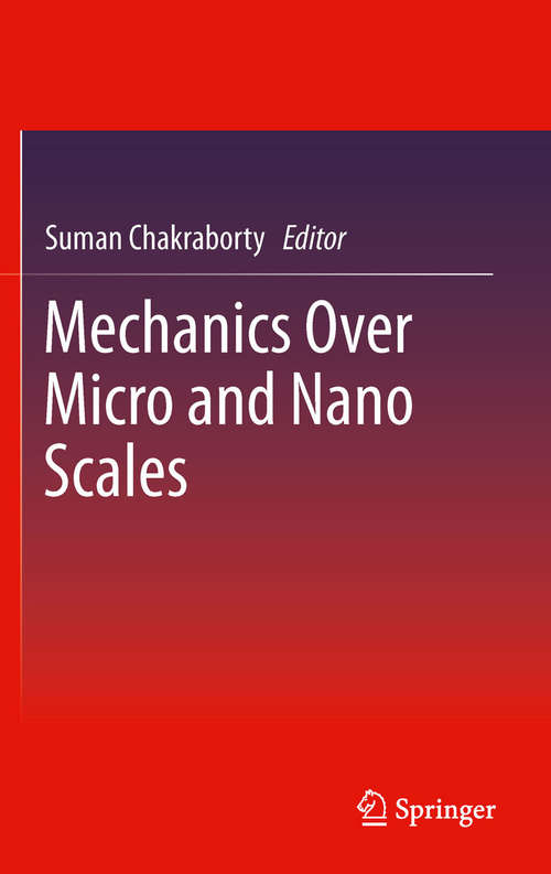 Book cover of Mechanics Over Micro and Nano Scales