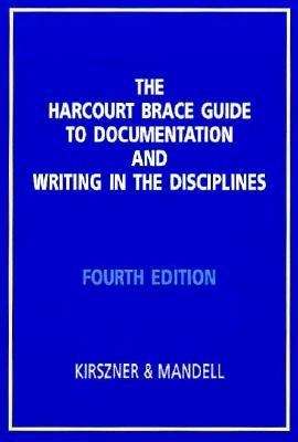 Book cover of The Harcourt Brace Guide to Documentation and Writing in the Disciplines (4th edition)