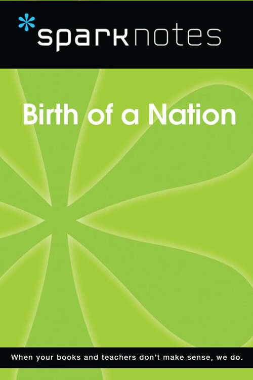 Book cover of Birth of a Nation (SparkNotes Film Guide)