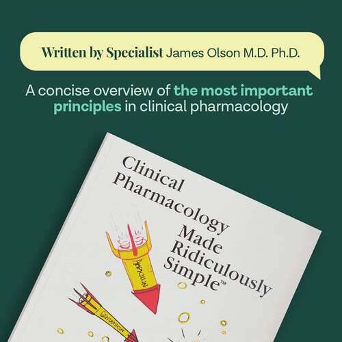 Book cover of Clinical Pharmacology Made Ridiculously Simple