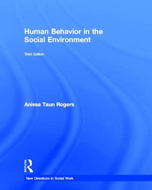 Book cover of Human Behavior in the Social Environment