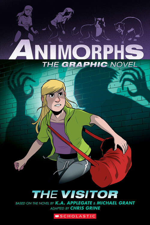 Book cover of The Visitor: A Graphic Novel (Animorphs #2)
