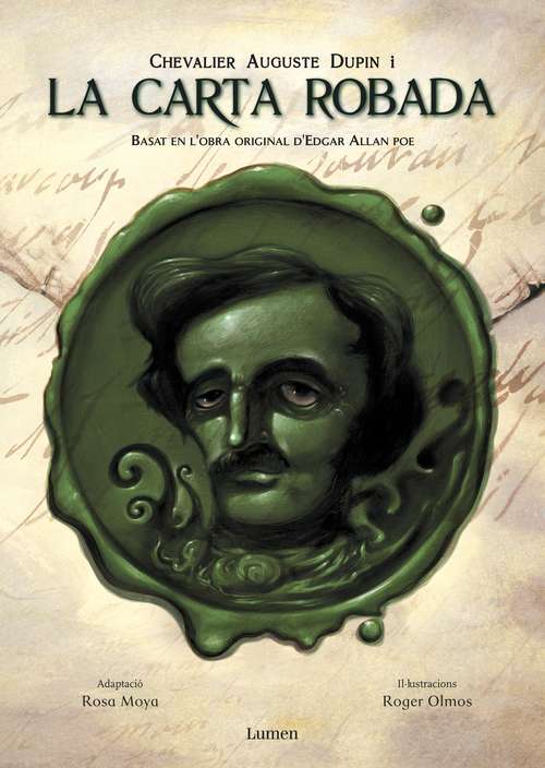 Book cover of Chevalier Auguste Dupin i la carta robada