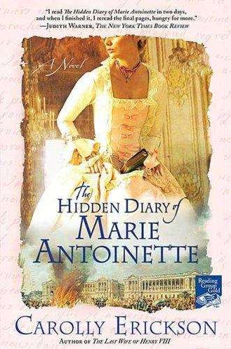 Book cover of The Hidden Diary of Marie Antoinette