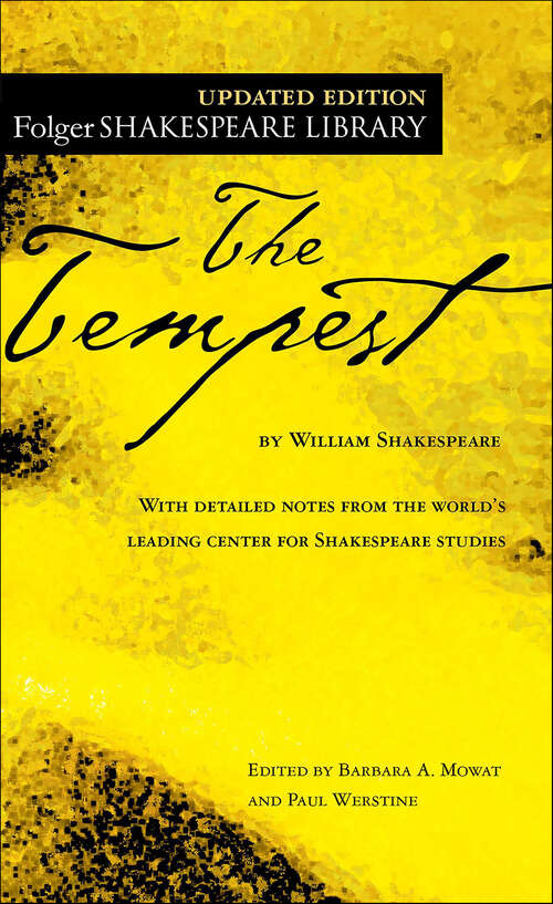 Book cover of The Tempest (Folger Shakespeare Library)