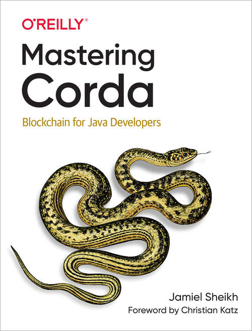 Book cover of Mastering Corda: Blockchain For Java Developers