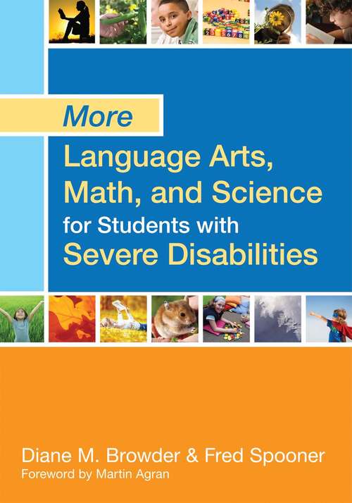 Book cover of More Language Arts, Math, and Science for Students with Severe Disabilities