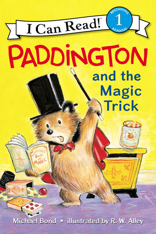 Book cover of Paddington and the Magic Trick (I Can Read Level 1)