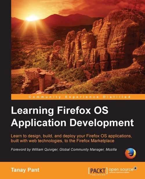 Book cover of Learning Firefox OS Application Development