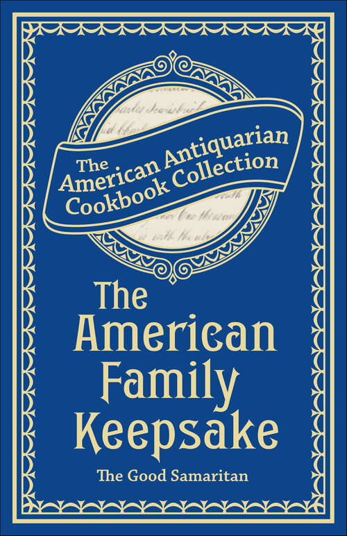 Book cover of The American Family Keepsake: Or, People's Practical Cyclopedia