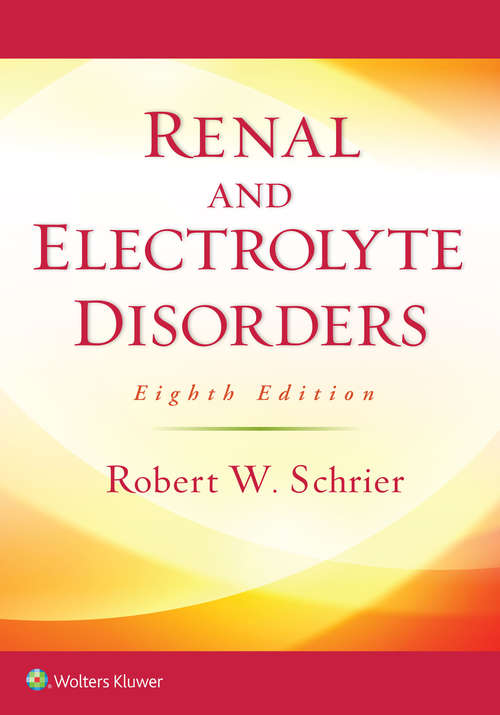 Cover image of Renal and Electrolyte Disorders
