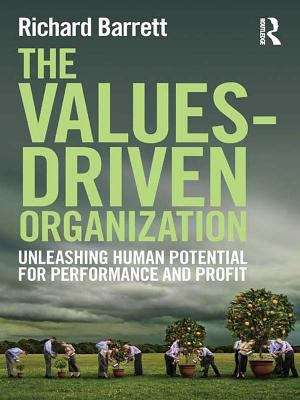 Book cover of The Values-Driven Organization: Unleashing Human Potential for Performance and Profit