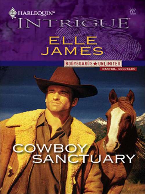 Book cover of Cowboy Sanctuary (Bodyguards Unlimited: Denver, CO #3)