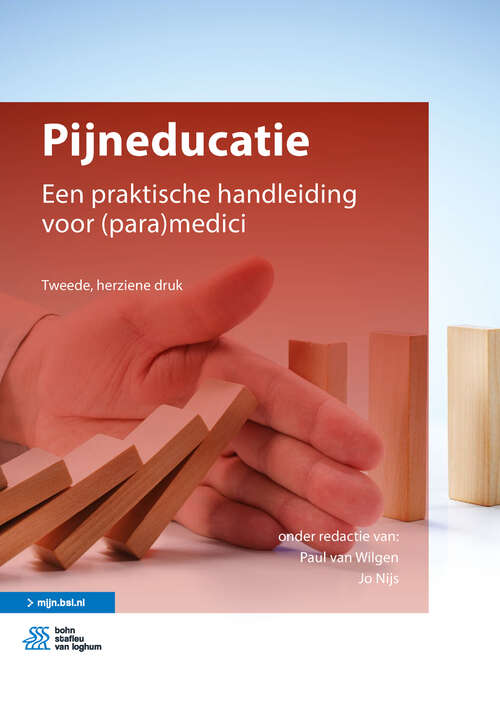 Book cover of Pijneducatie: Een praktische handleiding voor (para)medici