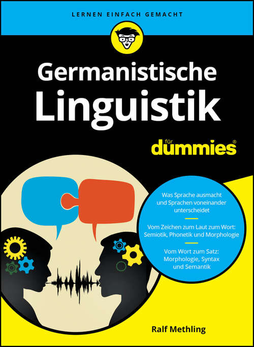Book cover of Germanistische Linguistik für Dummies (Für Dummies)