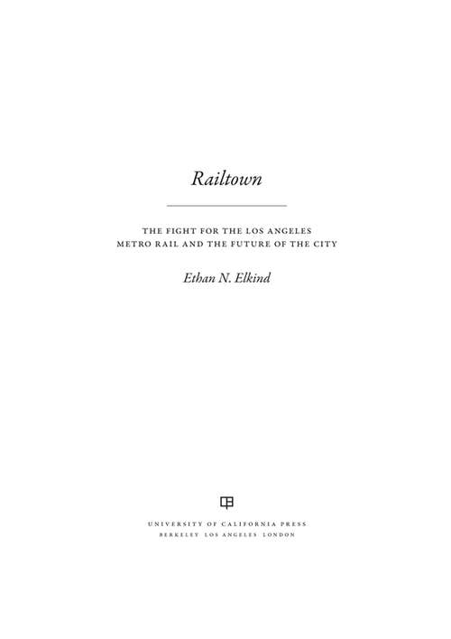Book cover of Railtown
