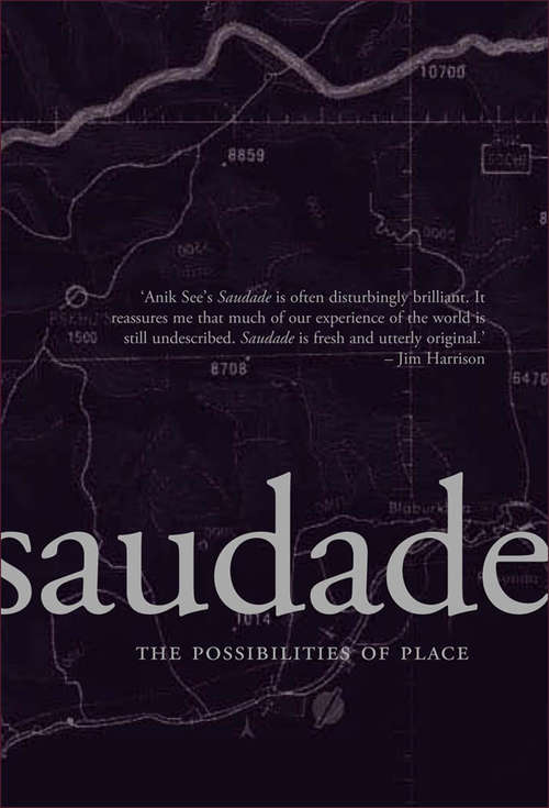 Book cover of Saudade: The Possibilities of Place