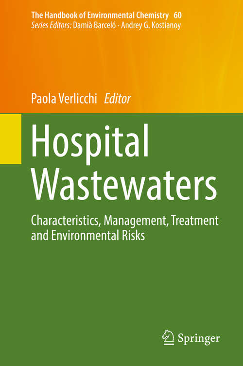Book cover of Hospital Wastewaters