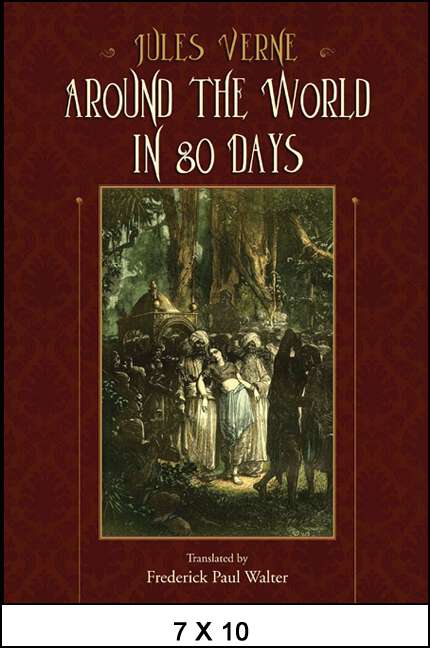 Book cover of Around the World in 80 Days: Annotation-friendly Edition (Excelsior Editions)