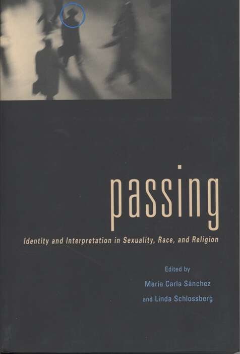 Book cover of Passing