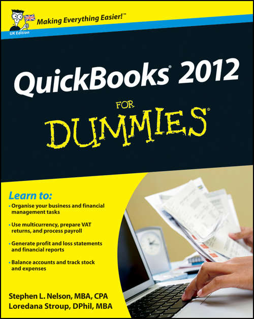 Book cover of QuickBooks 2012 For Dummies